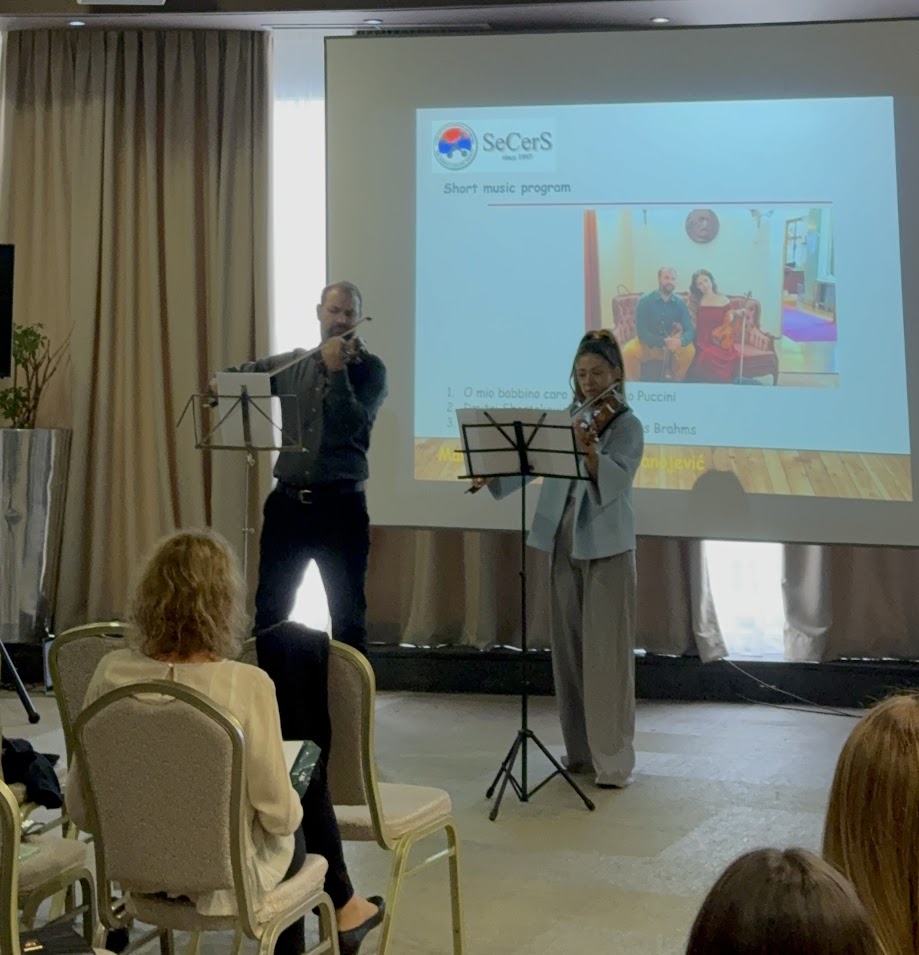Muzičari Nikola Stanojević i Mariana Peleš