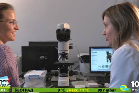 Dr. Magdalena Stevanović in the Women in Science RTS Science TV series