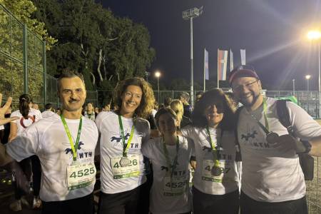 ITS SASA running team at the Traditional Belgrade Business Run